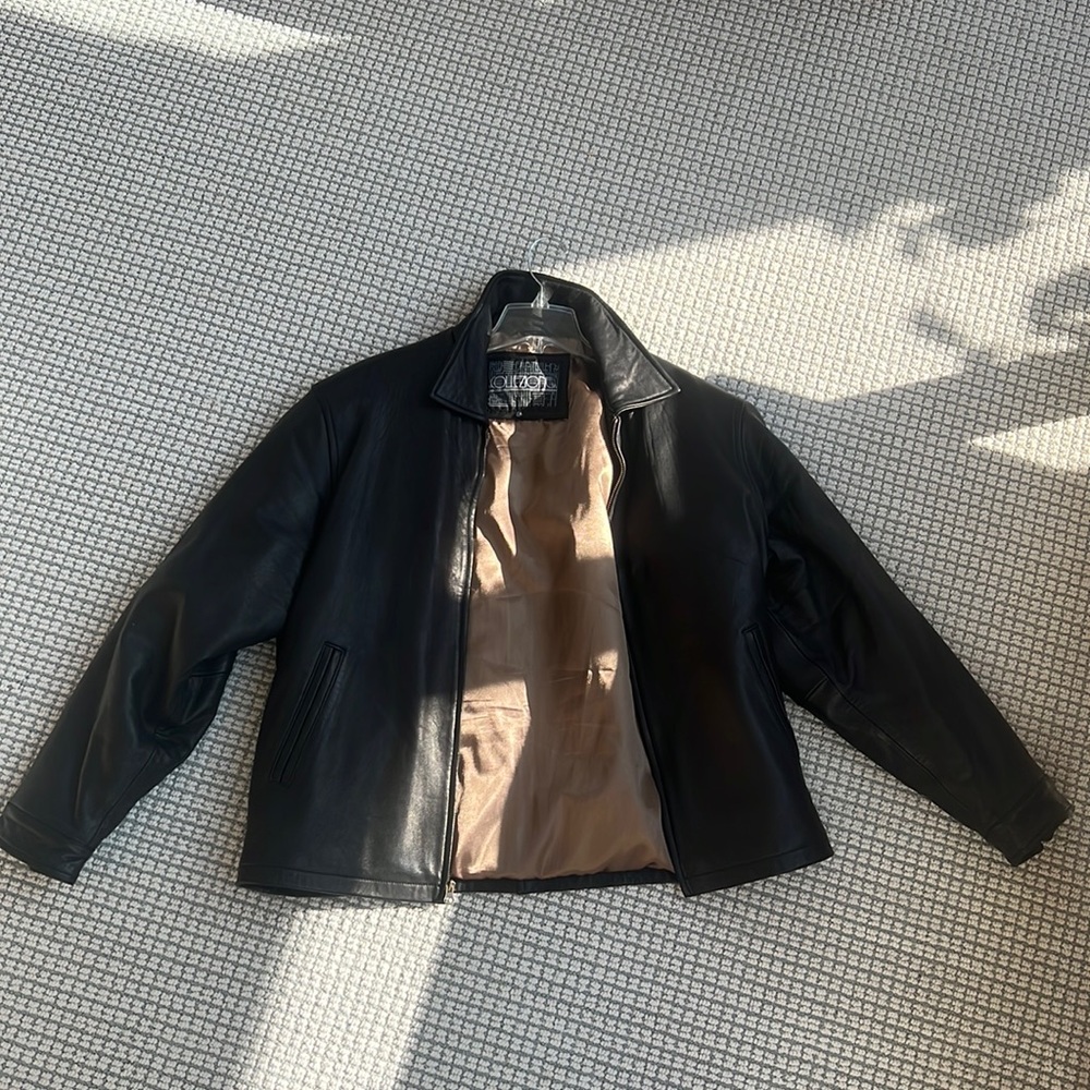 Collezione SA men’s leather jacket
